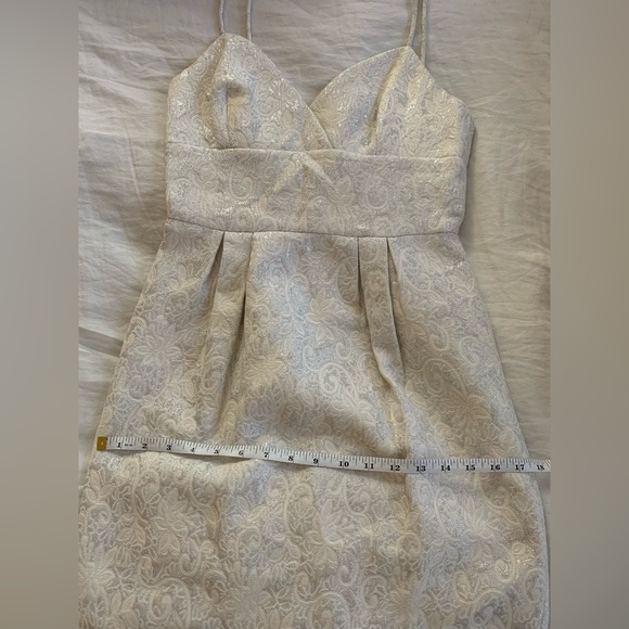 BCBG jacquard mini cocktail dress - Picture 7 of 9